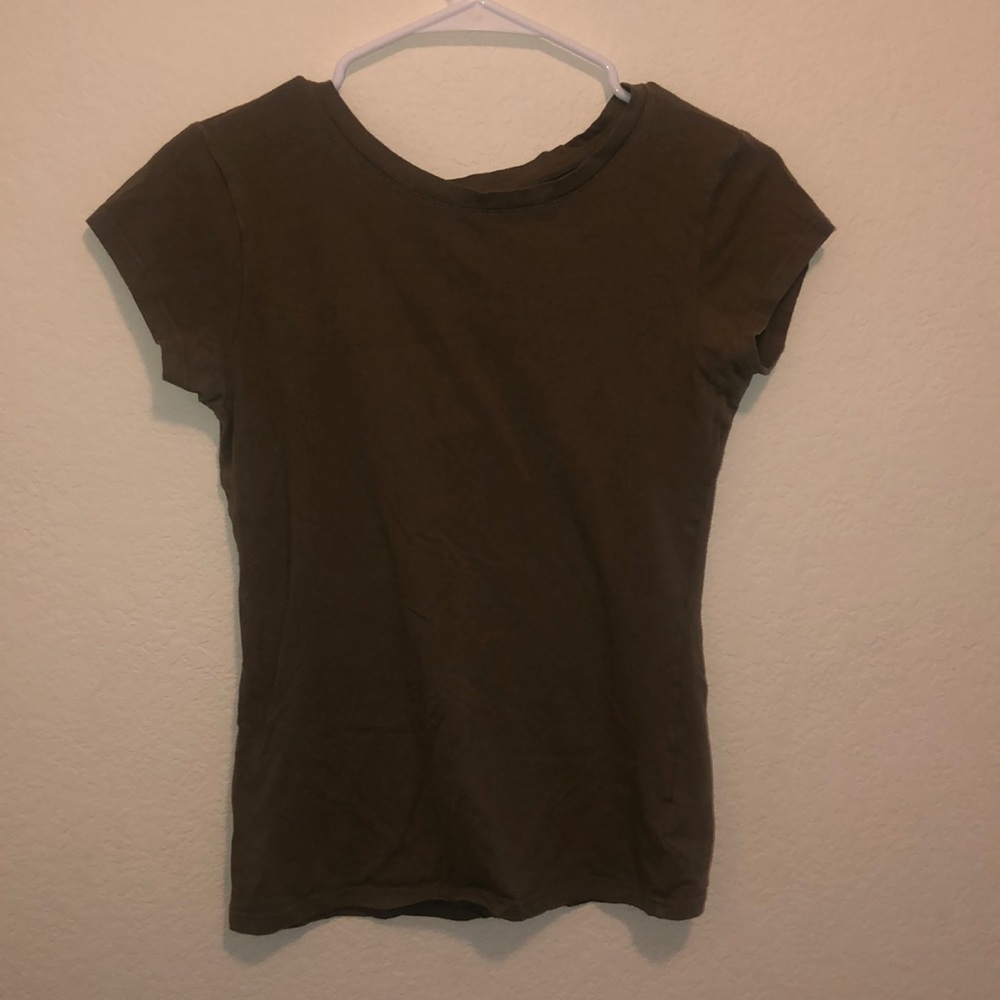 Army green Tee